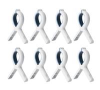 YSJCHEBS 8 Clips De Plástico, Clip para Secar Ropa, Clip A Prueba De Viento, Hogar, Clip para Secar Ropa Multifuncional, Clip para Secar Ropa Antideslizante, Clip para Toalla De Playa