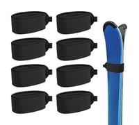 YSJCHEBS 8 Piezas De Correas De Esquí, Herramientas De Fijación De Snowboard, Correas De Nailon, Correas Elásticas, Correas Ajustables