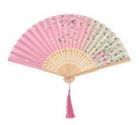 YSJCHEBS Abanico Plegable De 1 Pieza, Accesorio De Baile, Abanico De Regalo, Accesorio De Juego De Roles, Adecuado para Bodas, Fiestas, Representaciones Teatrales, Etc.