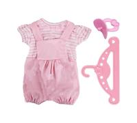 YSJCHEBS Body para Muñeca De 1 Pieza, Chupete De 1 Pieza, Percha De 1 Pieza, Ropa para Muñeca Xiaobao, Ropa para Muñecas Reborn, Ropa para Muñecas Reborn