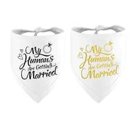 YSJCHEBS Bufanda Triangular para Mascotas De 4 Piezas, Bufanda Ajustable, Bufanda De Saliva para Perros, Bufanda para Mascotas De Boda, Bufanda De Utilería para Fotos