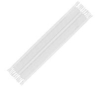 YSJCHEBS Camino De Mesa con Borlas De 1 Pieza, Decoración De Camino De Mesa Estilo Boho, Mantel Liso, Mantel Largo De Ganchillo, Decoración De Mesa para Vacaciones, Fiesta, Boda