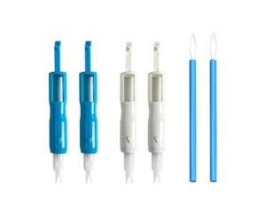 YSJCHEBS Enhebrador De Agujas para Máquina De Coser De 4 Piezas, Enhebrador De Agujas Cilíndrico De 2 Piezas, Guías De Hilo para Máquinas De Coser, Herramientas De Costura para El Hogar