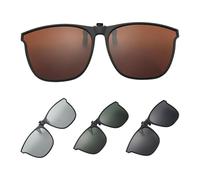 YSJCHEBS Gafas De Sol Con Clip De 4 Monturas, Gafas De Sol Polarizadas Con Clip Para Hombres Y Mujeres, Adecuadas Para Ciclismo Y Otros Deportes