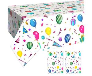 YSJCHEBS Mantel De Fiesta y Decoración De Mesa para Cumpleaños De Niños, Mantel De Vacaciones, 2 Unidades