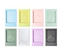 YSJCHEBS Mini Marcos De Fotos De 8 Piezas, Soportes De Fotos Creativos, Decoraciones De Escritorio, Marcos De Fotos Pequeños De 3 Pulgadas, Mini Decoraciones De Mesa, Marcos De Fotos Verticales