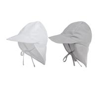 YSJCHEBS Pack De 2 Gorros Para El Sol Para Bebé, Gorros Para El Sol Para Bebé, Gorros Transpirables Para Salir, Gorros Ajustables Para Niños, Gorros De Playa Para Niños Y Niñas