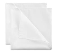 YSJCHEBS Pack De 2 Pañuelos Cuadrados y Suaves Que Absorben El Sudor, De Bolsillo y De Vestir Para Hombre - Artículos De Fiesta