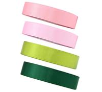YSJCHEBS Pack De 4 Cintas, Cintas para Envolver Regalos, Cintas Decorativas, Cintas Multicolores, Adecuadas para Bodas, Coches, Tartas, Ramos, Regalos, Etc.