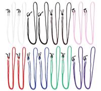 YSJCHEBS Paquete De 16 Cordones Para Gafas De Colores, Cordones Para Gafas De Moda, Cordones Para Gafas Antideslizantes, Cordones Para Gafas Anticaída, Accesorios Para Gafas