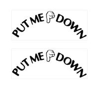 YSJCHEBS Paquete De 2 Interesantes Pegatinas para Inodoro, Pegatinas Creativas, Pegatinas Impermeables, Pegatinas Decorativas para Inodoro, Accesorios para Inodoro