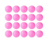 YSJCHEBS Paquete De 20 Pelotas De Tenis De Mesa De Color Rosa, Pelotas De Tenis De Mesa De Plástico De 40 Mm, Pelotas De Tenis De Mesa Lisas, Pelotas De Entrenamiento para Principiantes