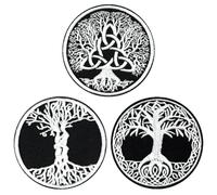 YSJCHEBS Parches Bordados De 3 Piezas, Parches para Decoración De Ropa, Parches para Ropa, Parches para Coser, Accesorios para Ropa