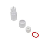 YSJJZRL 4 unids/Set RJ45 Cubierta de Tapa de Conector Impermeable para cámara IP de Rojo al Aire Libre CCTV Cable Pigtail (10 Juegos,Blanco)