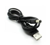 YSJJZRL USB 2.0 Tipo A Macho a DC 5.5x2.1/5.5x2.5mm DC 5V Cable Conector de Clavija de Barril de alimentación (0,5 Millones,USB a CC 5,5 x 2,5 mm)