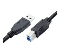 YSJJZRL USB 3.0 Cable A Male to B Male, Type A to B Male Compatible with Hard Disk Drive,Scanner,USB Hub,Monitor etc (1M)