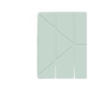 YSJX 3-Y-Foldable Stand Protective Case with Pen Slot Suitable for iPad 10th-Gen 10.9/ 11th 11 Inch 2025 Universal(Matcha Green)