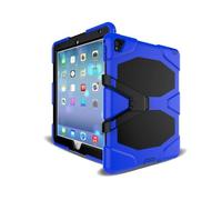 YSJX Anti-Drop TPU+Silicone Shell, Bracket Protective Case Suitable for iPad Air 11/air5/air4/10.9-Inch Universal(Azul)