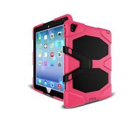 YSJX Anti-Drop TPU+Silicone Shell, Bracket Protective Case Suitable for iPad Air 11/air5/air4/10.9-Inch Universal(Rosy)