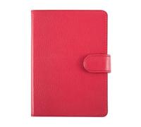 YSJX Estuche de Cuero PU con Cierre magnético, Carcasa Protectora Compatible con Sony PRS T2 de 6 Pulgadas(Rojo)