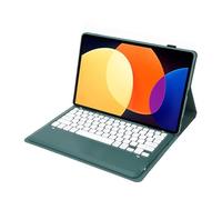 YSJX Funda Protectora de Cuero for Teclado con Tapa de tecla Blanca Adecuada for Honor GT Pro de 12,3 Pulgadas