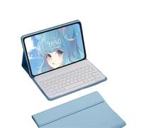 YSJX Kit de Carcasa Blanda con Teclado Desmontable QWERTY, Funda for Tableta Adecuada for Lenovo Xiaoxin Pad Pro de 12,7 Pulgadas 2025