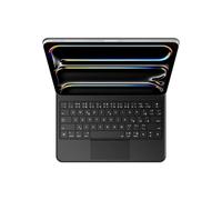 YSJX Teclado Touchpoint Control Compatible con iPad Pro de 11 pulgadas/Air11 M3/M2 de 10,9 Pulgadas, Compatible con Varios Idiomas.(Black+German)