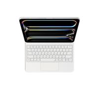 YSJX Teclado Touchpoint Control Compatible con iPad Pro de 11 Pulgadas M4 2024, Compatible con Varios Idiomas(White+Japanese)