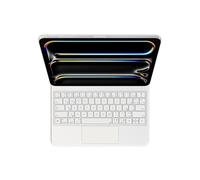 YSJX Teclado Touchpoint Control Compatible con iPad Pro de 11 Pulgadas M4 2024, Compatible con Varios Idiomas(White+French)