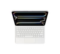 YSJX Teclado Touchpoint Control Compatible con iPad Pro de 13 Pulgadas M4 2024, Compatible con Varios Idiomas(White+Hebrew)