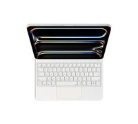 YSJX Teclado Touchpoint Control Compatible con iPad Pro de 13 Pulgadas M4 2024, Compatible con Varios Idiomas(White+Korean)