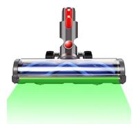YSKMLOLP Cabezal de cepillo de repuesto compatible con Dyson V7 V8 V10 V11 V15 Gen5, cabezal de cepillo turbo con luz LED de gama completa, adecuado para suelos duros