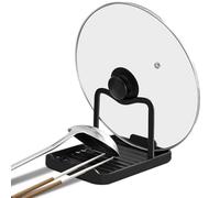 Ysks'hf Soporte para utensilios de cocina de acero inoxidable con almohadilla de goteo para múltiples utensilios, soporte de cuchara resistente al calor y soporte para cuchara para estufa