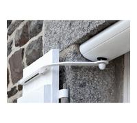 Yslo Flex io 1P somfy motor radio para persianas batientes monopuerta (cárter blanco + brazos blancos)