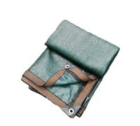 Yslopeno Red De Sombra Verde Oscuro, Malla Sombreo con Ojales, Solar Sombra Paño Exteriores, Toldo Parasol Patio, Fácil De Colgar, para Balcón, Terraza, Protección De Plantas(Tamaño:4x6m)