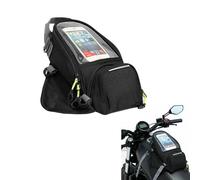 YSNFDN Bolsa de Tanque de Moto para Yamaha FJ 09 2015-2018, Magnética, Impermeable, Gran Capacidad, Fácil Instalació, Bolsa Moto Larga Distancia Touring,A