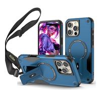 Ysnzaq Magnética Funda para Apple iPhone 16 Pro MAX DG Azul