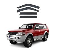 YSOLDA 4 Piezas Set de Deflectores de Aire,para Mitsubishi Montero Pajero Sport K80-K90,KG-KH-PB,KR-KS-QE-QF,1996-2023,De Lluvia y Sol Cubierta,Protectora Accesorios,K80-K90 1996-2007