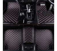 YSOLDA Cuero Alfombrillas Coche para Renault Austral 2022 2023 2024 2025, Cobertura Completa ProteccióN Moqueta Antideslizantes Impermeable Forro Accesorios,C/Black-Red