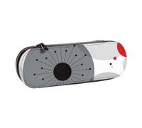 YsoLda Estuche para lápices, Estuche para bolígrafos, Estuche portátil de Cuero para Oficina Escolar, Na Retro Atomic Er Jahre Mid Century Vintage