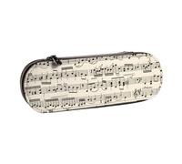 YsoLda Estuche para lápices, Estuche para bolígrafos, Estuche portátil para lápices, Estuche de Cuero para la Escuela, Oficina, partituras