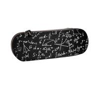 YsoLda Estuche para lápices, Estuche para bolígrafos, Estuche portátil para lápices, Estuche de Cuero para la Oficina de la Escuela, una ecuación de fórmula matemática