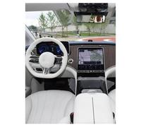 YSOLDA Protector Pantalla Navigation GPS para Benz EQE 2023, Coche Navegación Pantalla Táctil Vidrio Templado Película Protectora Antiarañazos,C/Dashboard and GPS