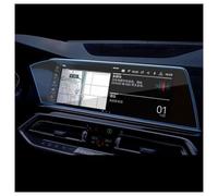 YSOLDA Protector Pantalla Navigation GPS para G05 G06 G07 X5 X6 X7 2019-2022, Coche Navegación Pantalla Táctil Vidrio Templado Película Protectora Antiarañazos,A/Left