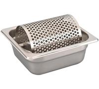 YSOLDA Rodillo de mantequilla de acero inoxidable/esparcidor de mantequilla duradero portátil/cúpula de fusión de queso/rodillo de mantequilla profesional para queso al aire libre