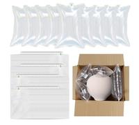 YSOOUA 100 Piezas Bolsa de Burbujas de Aire10 x 20cm Bolsa Hinchable Antipresión Cojín de burbujas de aire Material de embalaje para Envío Y Envasado