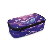 Yspwyqan Estuche para suministros escolares, estuche grande con cremallera, bonito estuche para suministros de oficina, regalo de cumpleaños estético para niños, adolescentes y niños, Medusa con