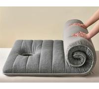 YSPZDQ Colchoneta Grueso Antideslizante para Camilla de Masaje SPA, Colchón Suave Salón Belleza con Orificio, de Espuma Viscoelástica Látex, para SPA, Hotel y Casa(Gray,70 x 190 x 4cm)