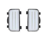 YSQHSODS Luces Traseras Para Corvette Para C4 1991-1996 Conjuntos Lámparas Luz Matrícula Inversa Respaldo Trasero Luces Antiniebla OEM 16509677 C41356-2 Pilotos Traseros(Clear)