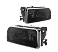 YSQIFBABD 2 Carcasas para Faros Antiniebla Delanteros para E36 318i 318ti 323i 328i (1992-1998) Antiniebla Automóvil(Negro)